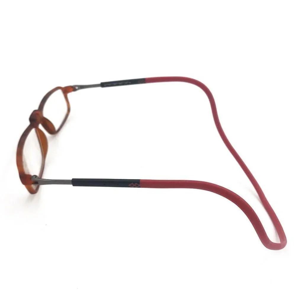 1.75 Unisex Reading Presbyopia Magnifying Eye Glasses Magnetic Front Closure
